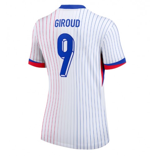 Francuska Olivier Giroud #9 Gostujuci Dres za Ženska EP 2024 Kratak Rukav